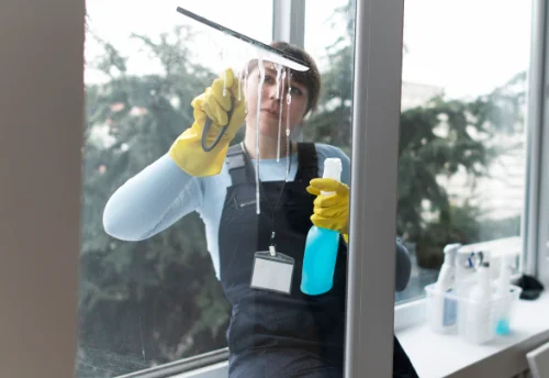 Nettoyage de vitres intérieures et extérieures à Rouans